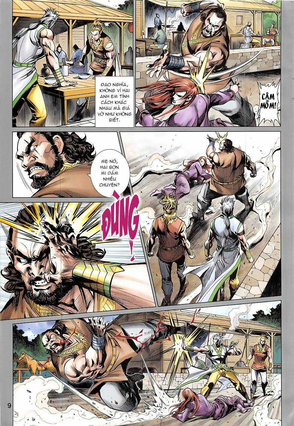 Thần Chưởng Chapter 17 trang 8