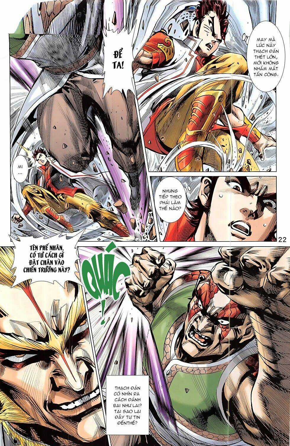 Thần Chưởng Chapter 20 trang 21