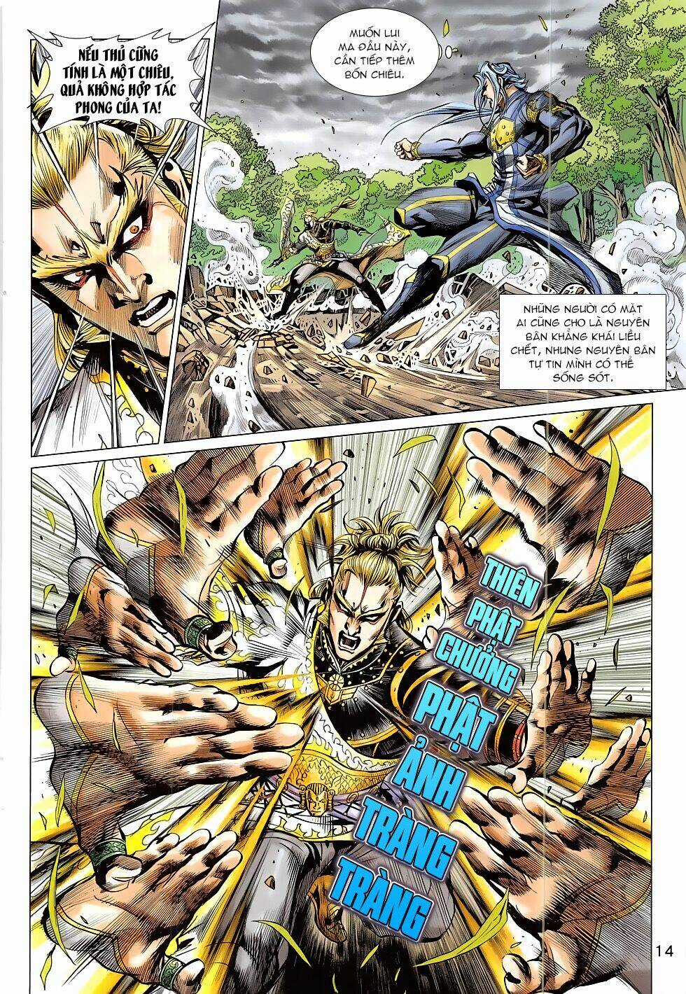 Thần Chưởng Chapter 21 trang 13