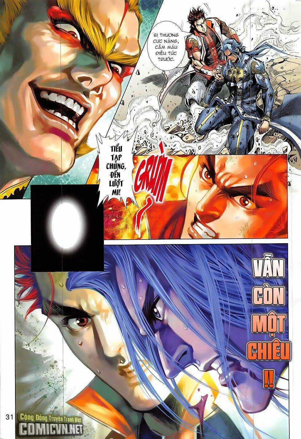 Thần Chưởng Chapter 21 trang 30