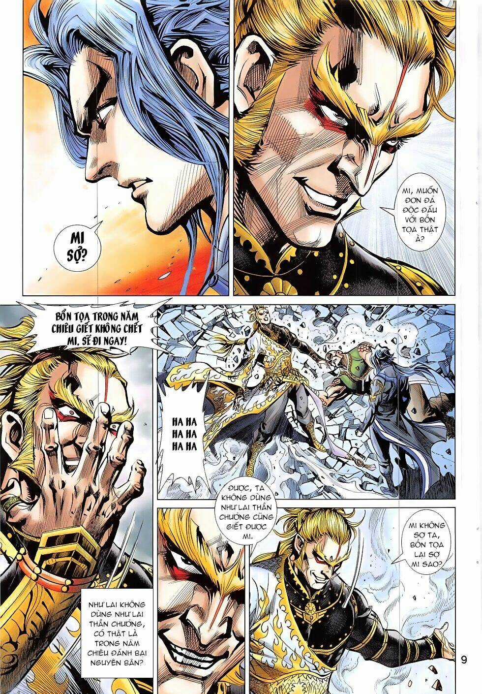 Thần Chưởng Chapter 21 trang 8