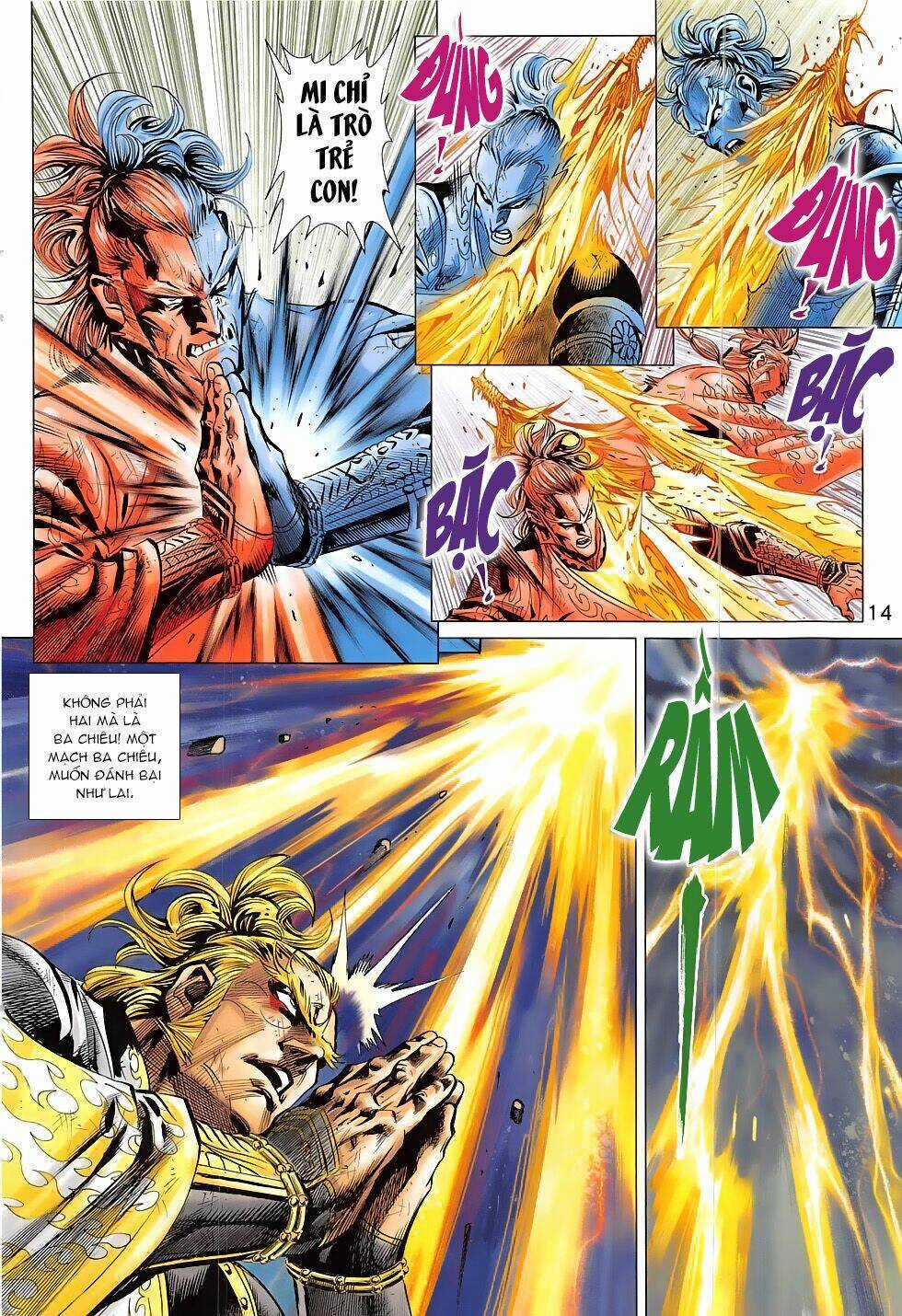 Thần Chưởng Chapter 23 trang 13