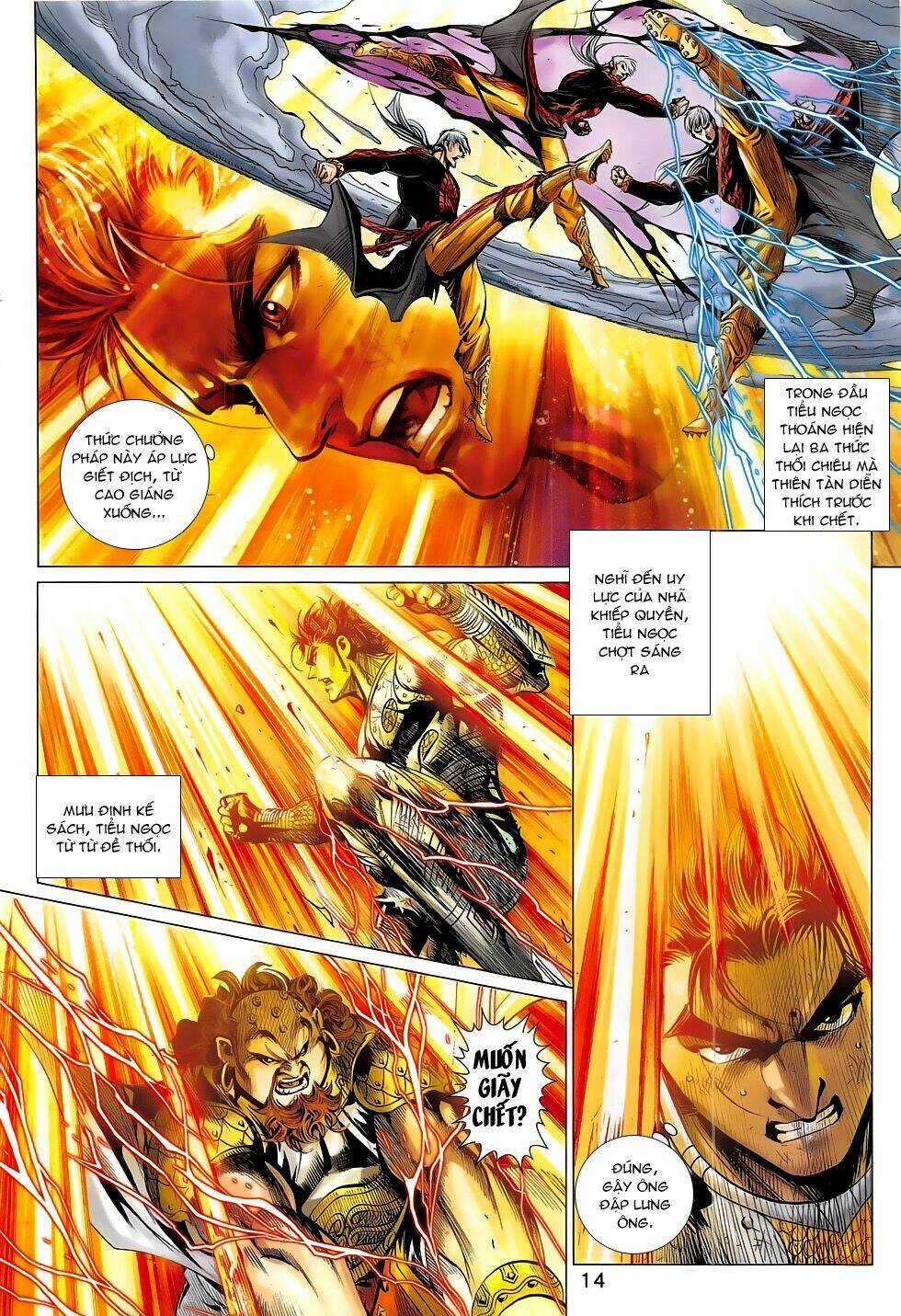 Thần Chưởng Chapter 8 trang 13