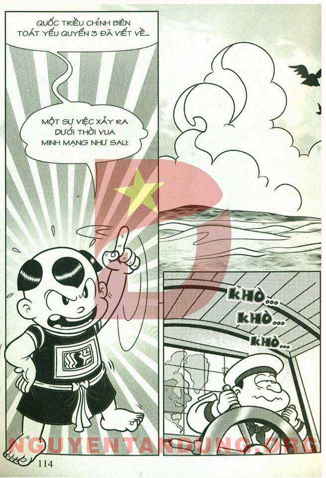 Thần Đồng Đất Việt Hoàng Sa Trường Sa Chapter 1 trang 113