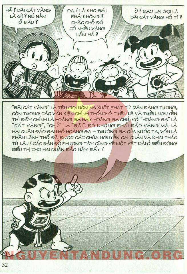 Thần Đồng Đất Việt Hoàng Sa Trường Sa Chapter 1 trang 31