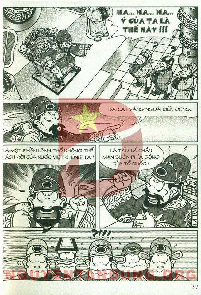 Thần Đồng Đất Việt Hoàng Sa Trường Sa Chapter 1 trang 36
