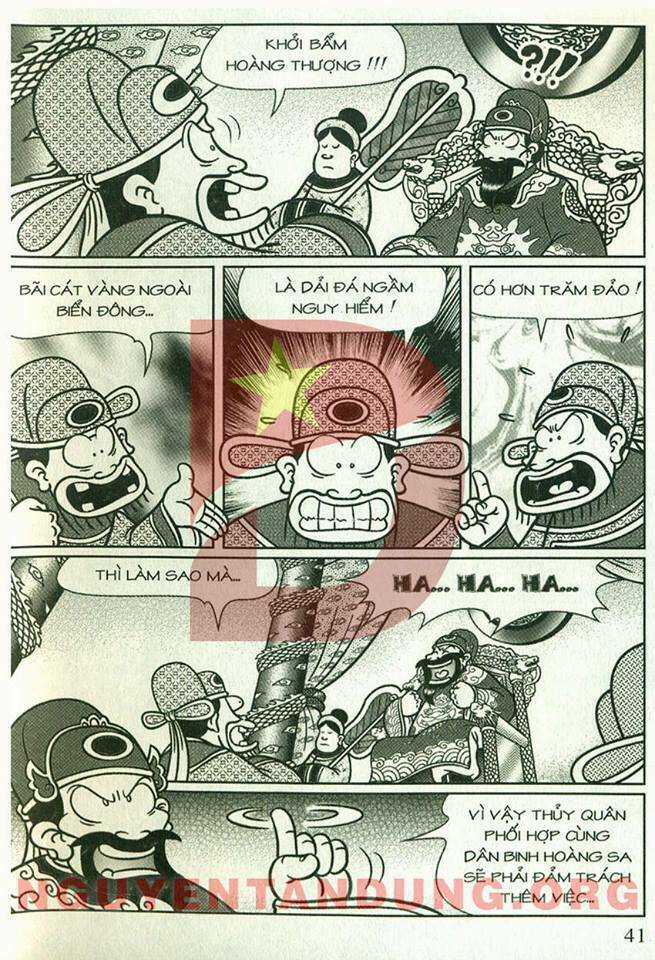 Thần Đồng Đất Việt Hoàng Sa Trường Sa Chapter 1 trang 40