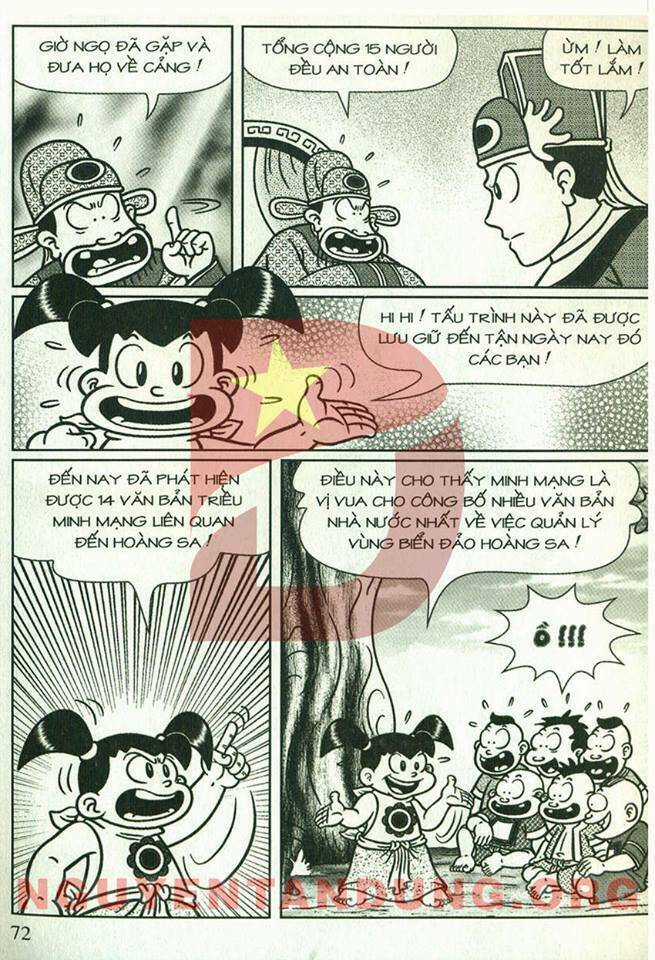 Thần Đồng Đất Việt Hoàng Sa Trường Sa Chapter 1 trang 71