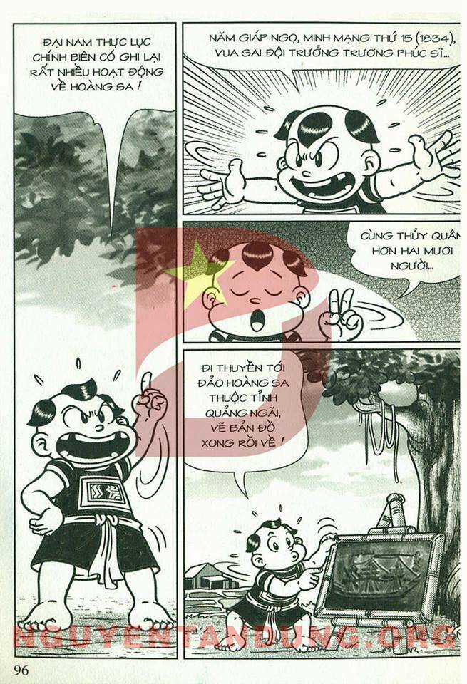 Thần Đồng Đất Việt Hoàng Sa Trường Sa Chapter 1 trang 95