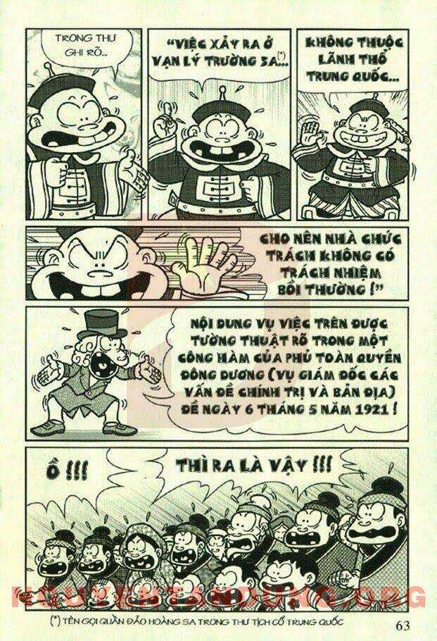 Thần Đồng Đất Việt Hoàng Sa Trường Sa Chapter 2 trang 63