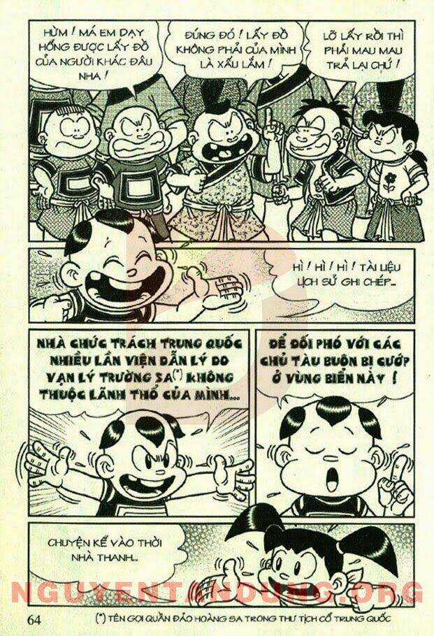 Thần Đồng Đất Việt Hoàng Sa Trường Sa Chapter 2 trang 64