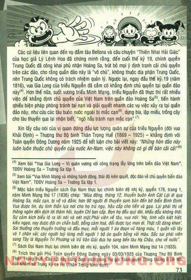 Thần Đồng Đất Việt Hoàng Sa Trường Sa Chapter 2 trang 73