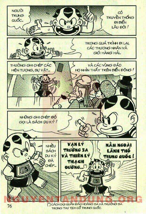 Thần Đồng Đất Việt Hoàng Sa Trường Sa Chapter 2 trang 76