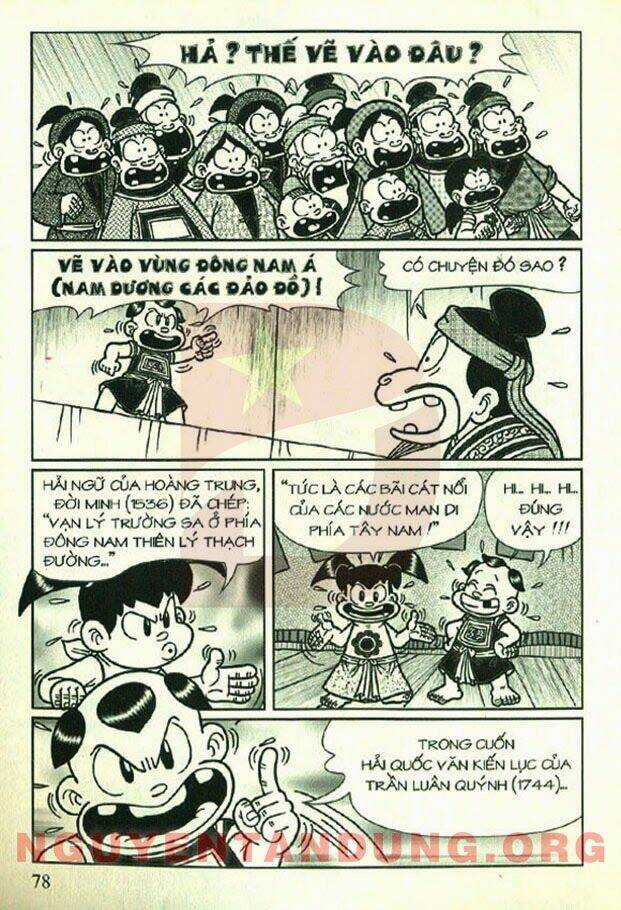 Thần Đồng Đất Việt Hoàng Sa Trường Sa Chapter 2 trang 78