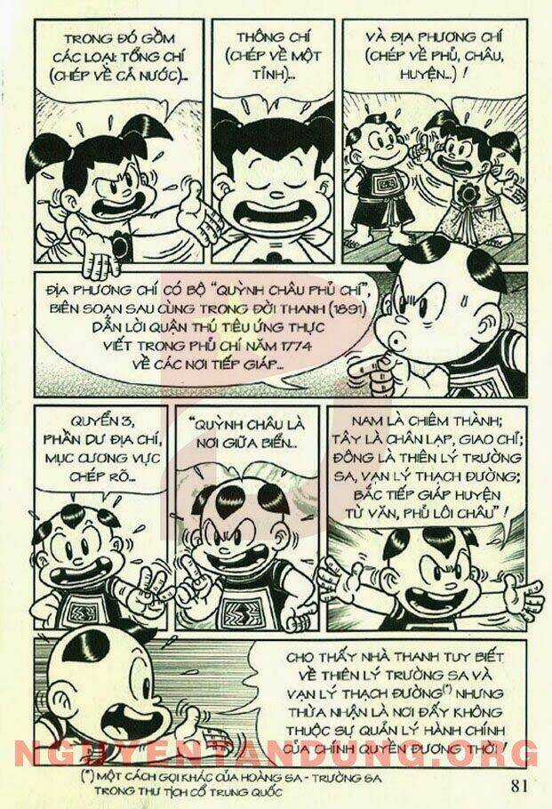 Thần Đồng Đất Việt Hoàng Sa Trường Sa Chapter 2 trang 81