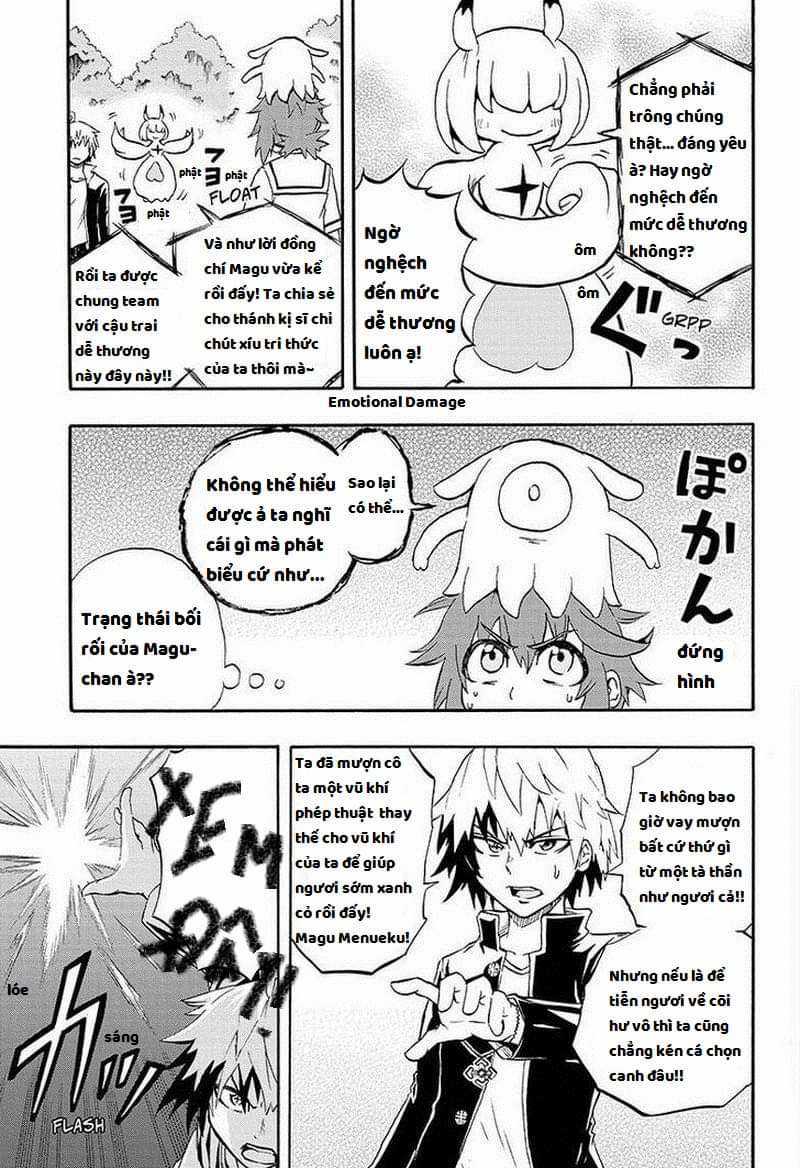 Thần hủy diệt bé Magu- chan nà~ Chapter 13 trang 10