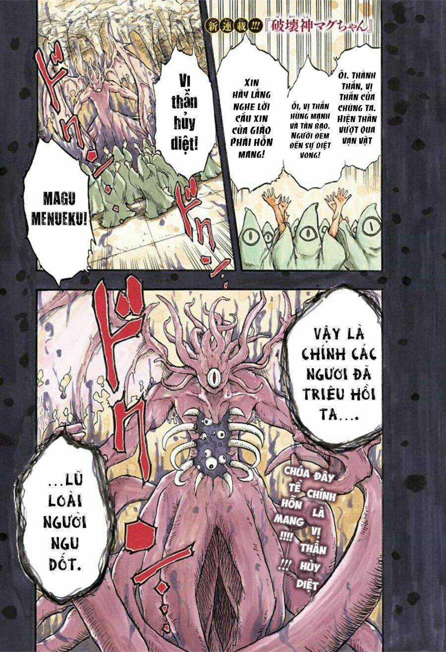 Thần Hủy Diệt: Magu-Chan Chapter 1 trang 2