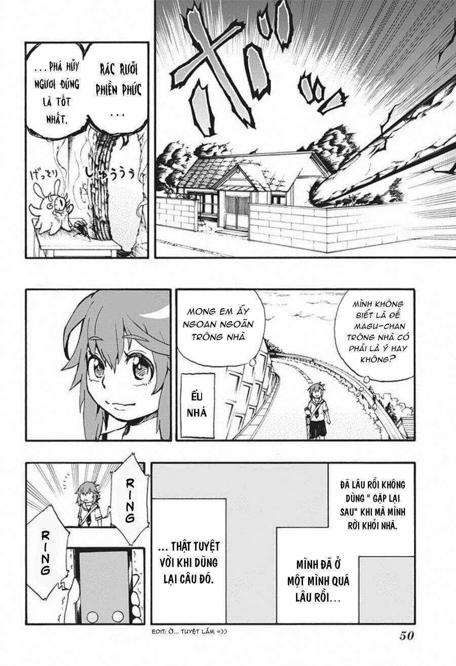 Thần Hủy Diệt: Magu-Chan Chapter 1 trang 33