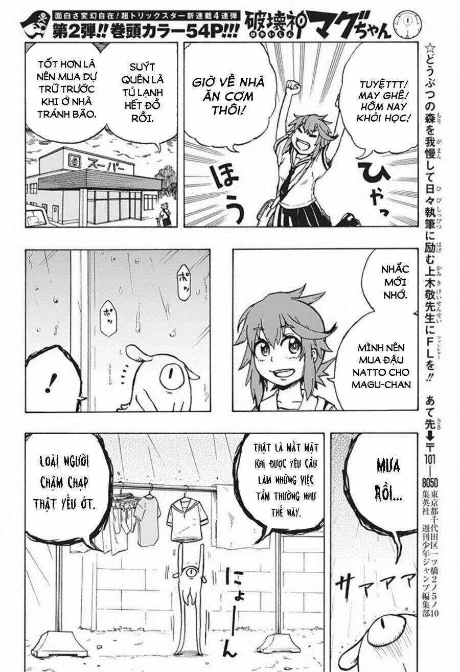 Thần Hủy Diệt: Magu-Chan Chapter 1 trang 35