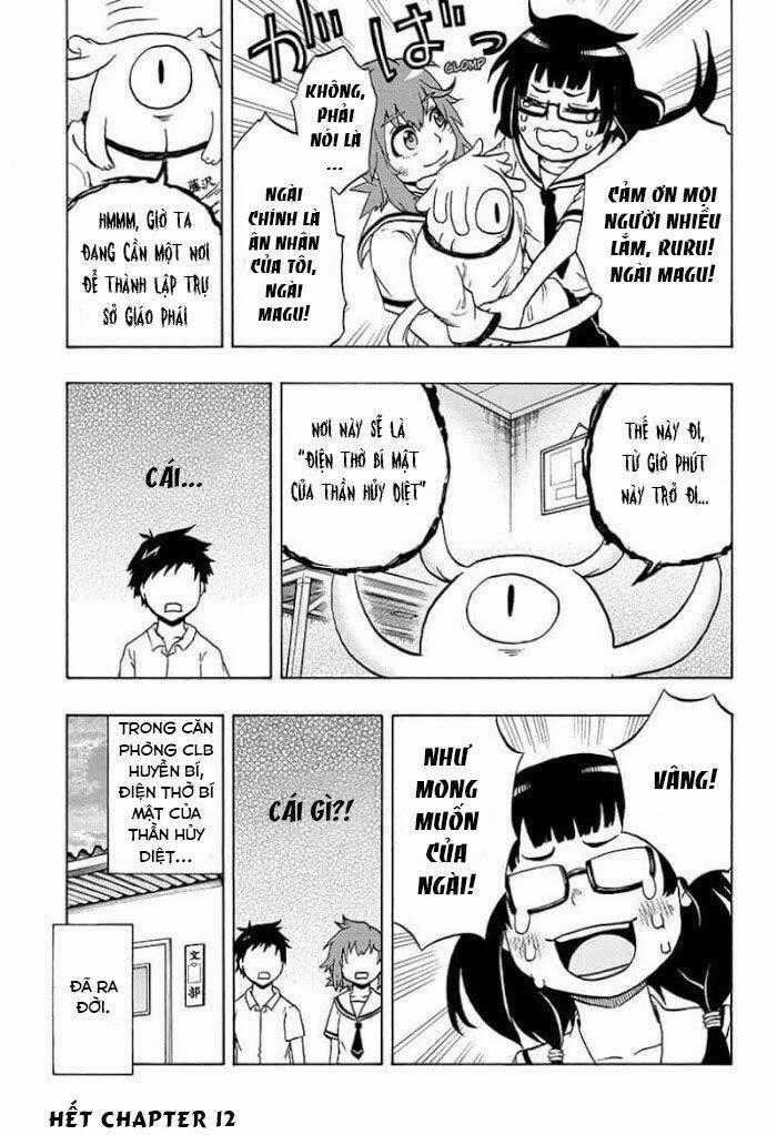 Thần Hủy Diệt: Magu-Chan Chapter 12 trang 18