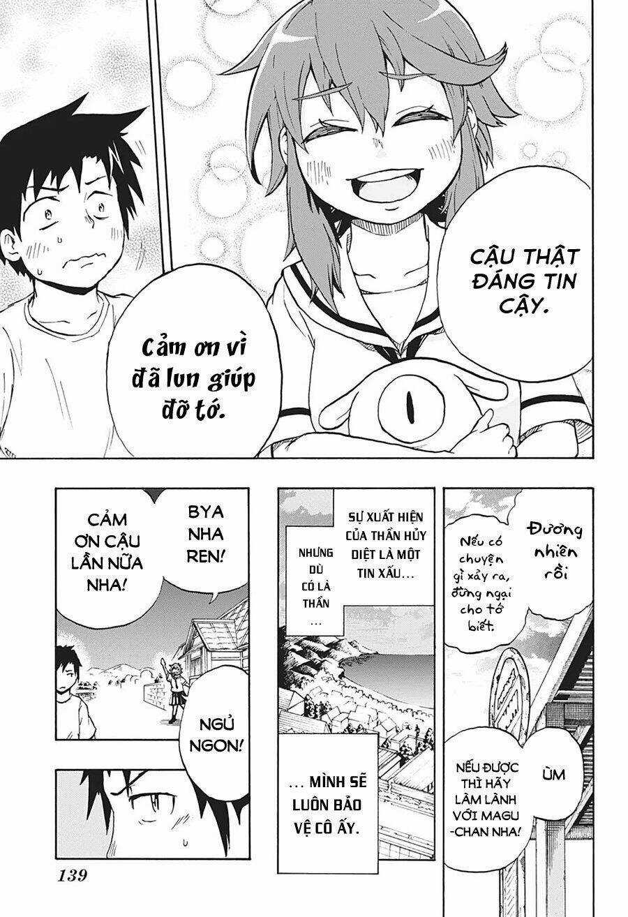 Thần Hủy Diệt: Magu-Chan Chapter 2 trang 24