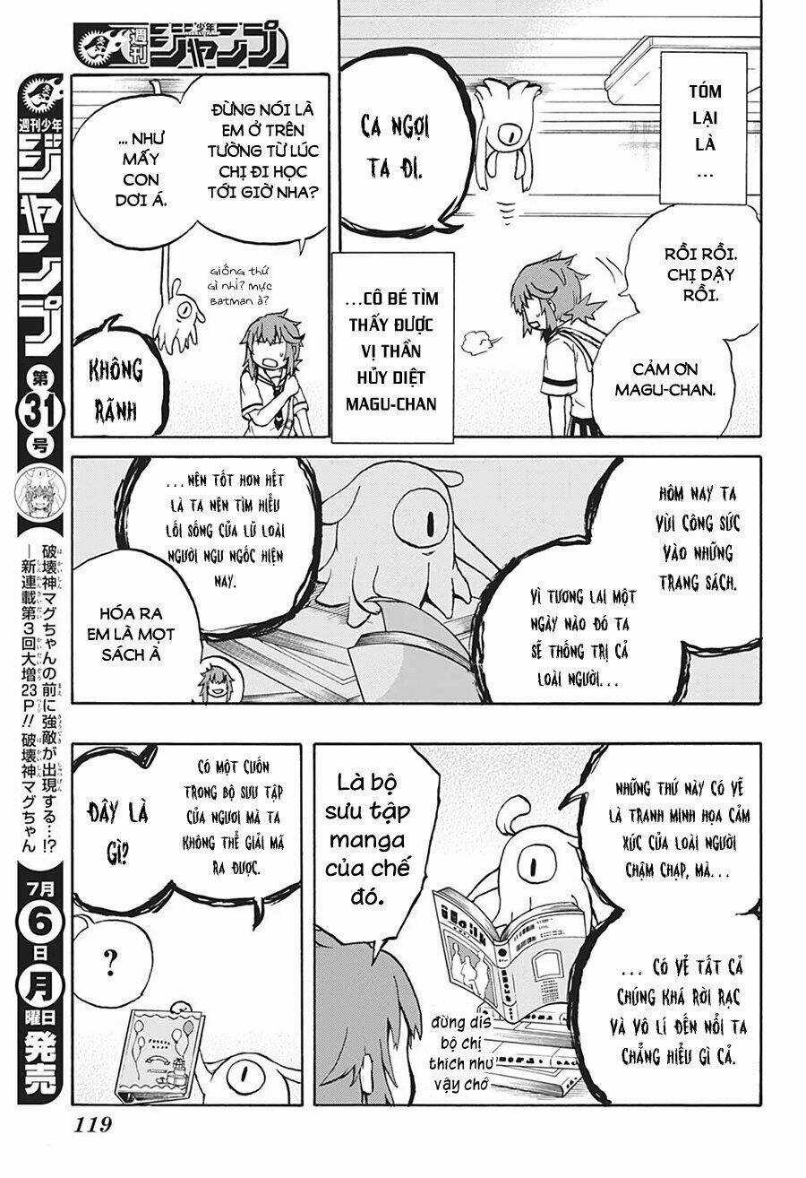 Thần Hủy Diệt: Magu-Chan Chapter 2 trang 4