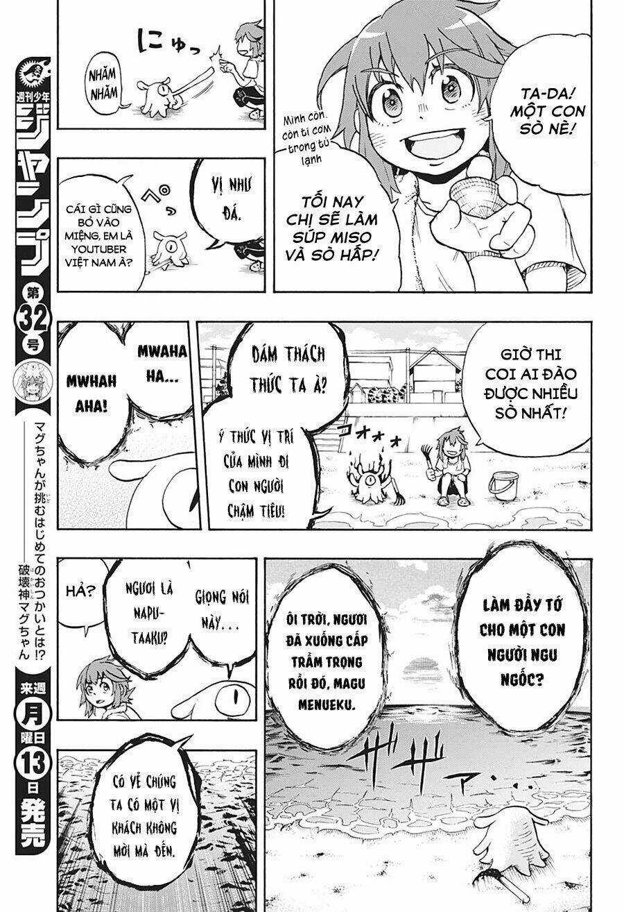Thần Hủy Diệt: Magu-Chan Chapter 3 trang 6