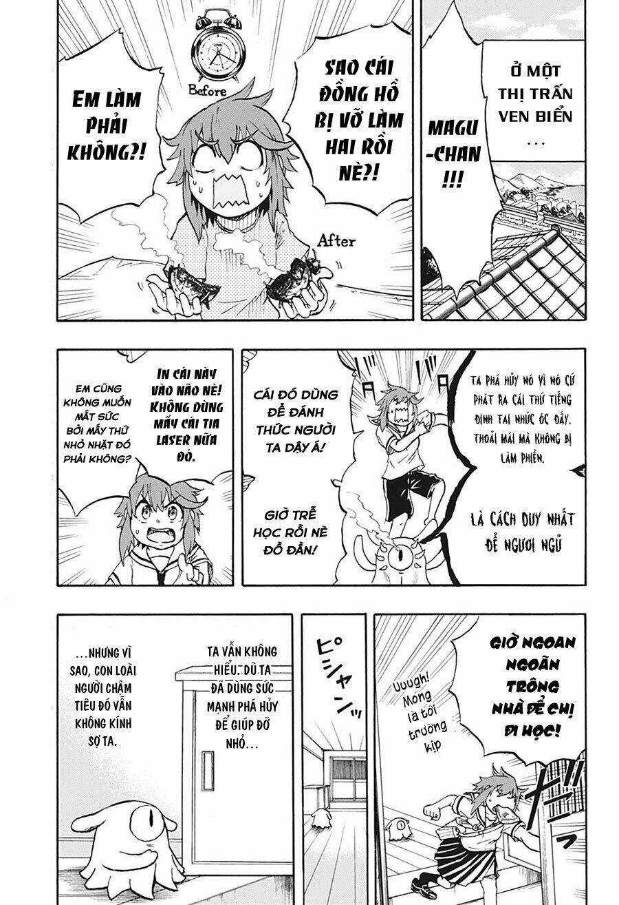Thần Hủy Diệt: Magu-Chan Chapter 4 trang 2