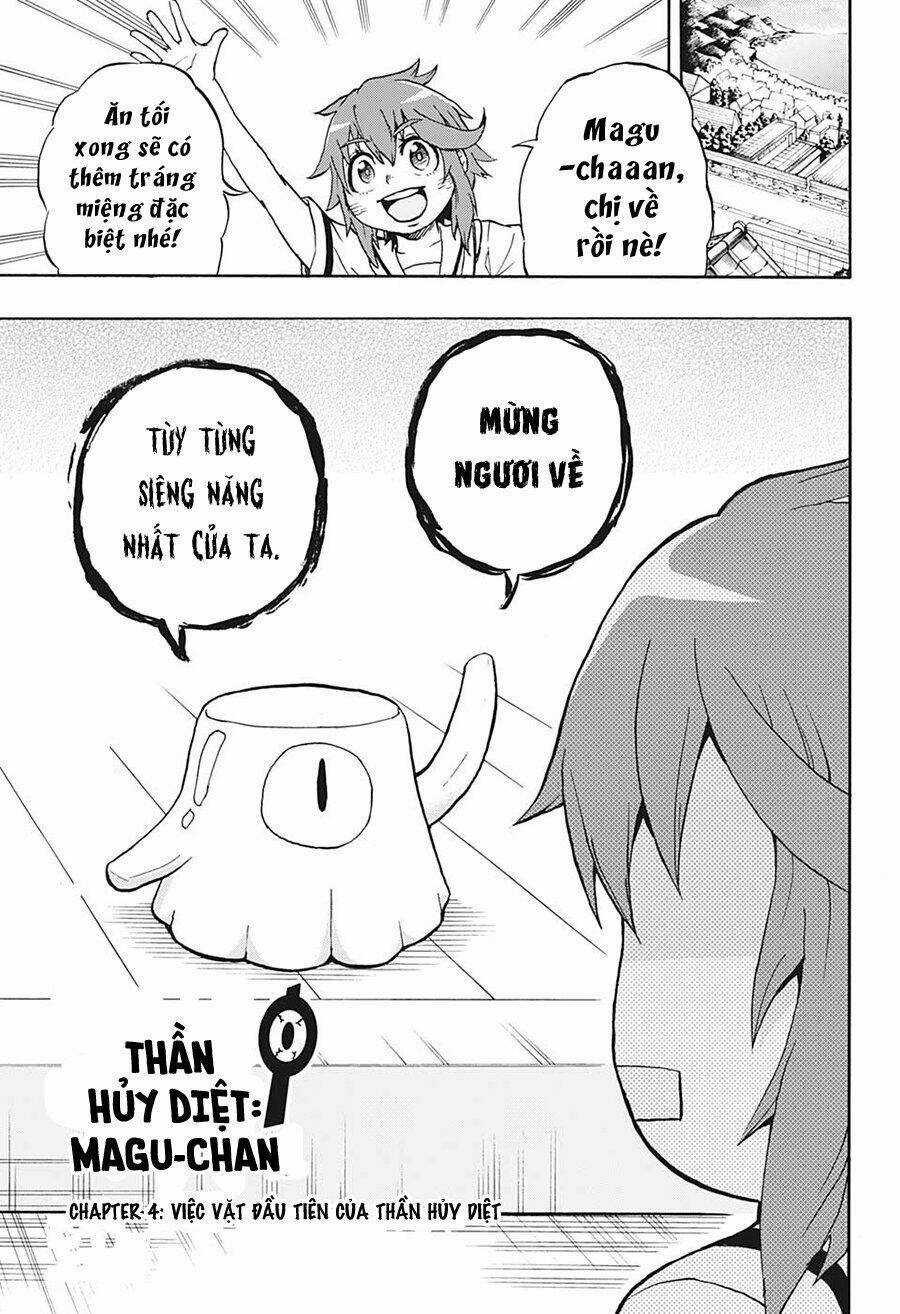 Thần Hủy Diệt: Magu-Chan Chapter 4 trang 4