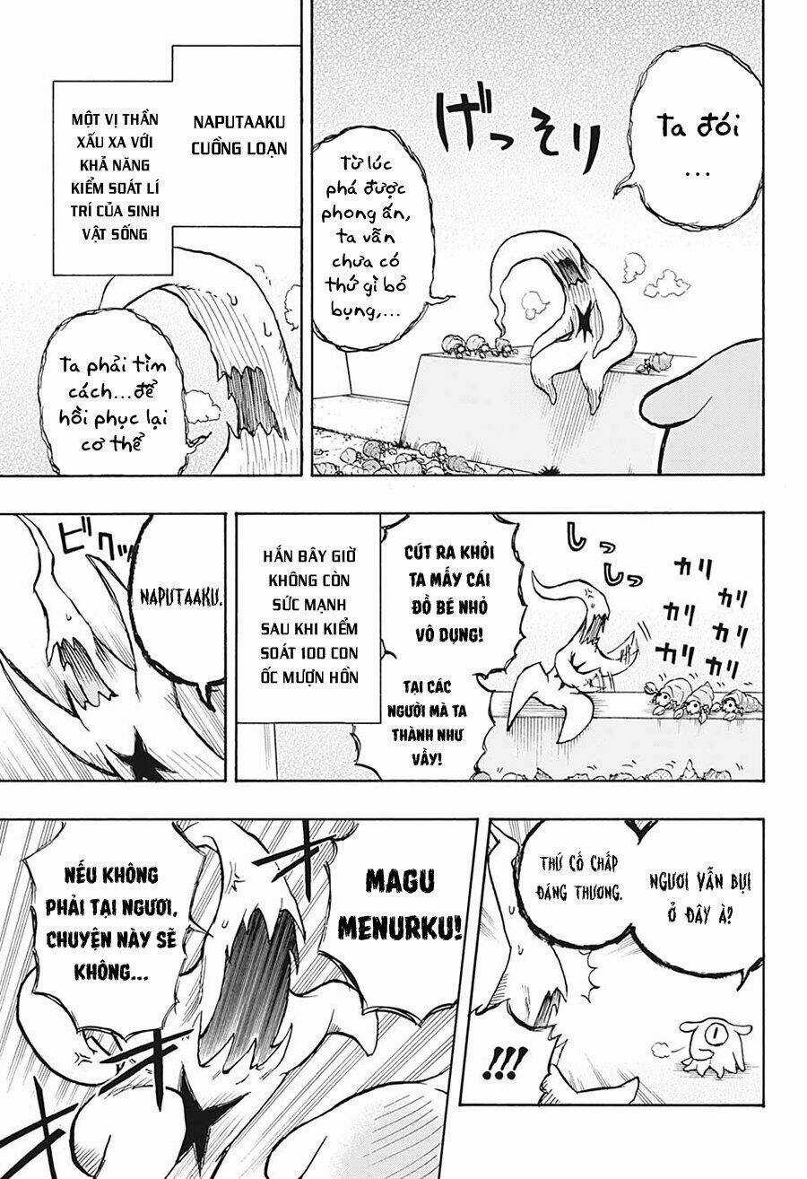 Thần Hủy Diệt: Magu-Chan Chapter 4 trang 8