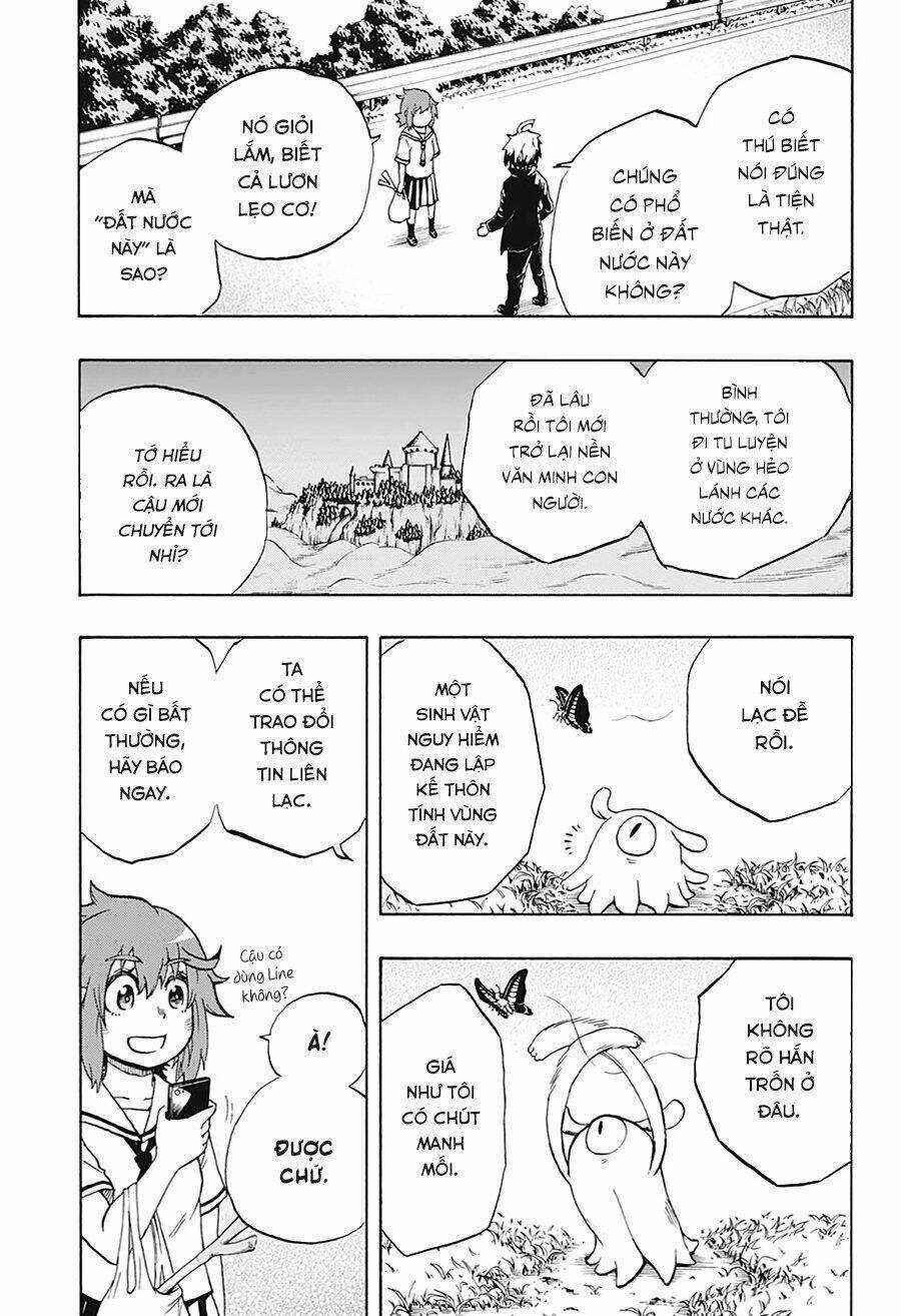 Thần Hủy Diệt: Magu-Chan Chapter 7 trang 8