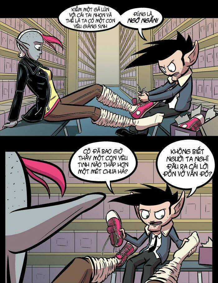 Thần lùn cáu kỉnh - Newman Chapter 8 trang 11