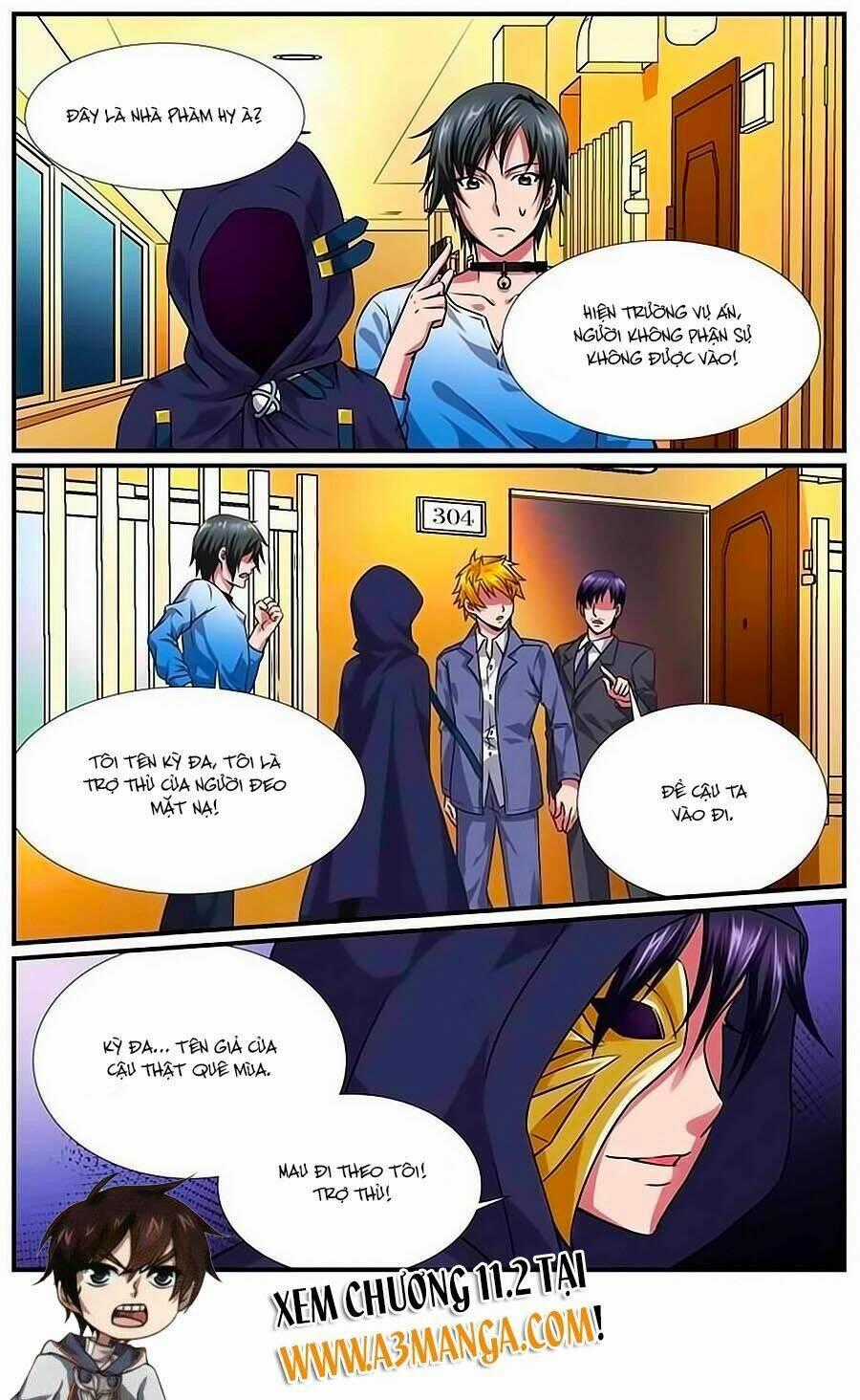 Thần Thám Thiếu Nữ M Chapter 11.1 trang 9