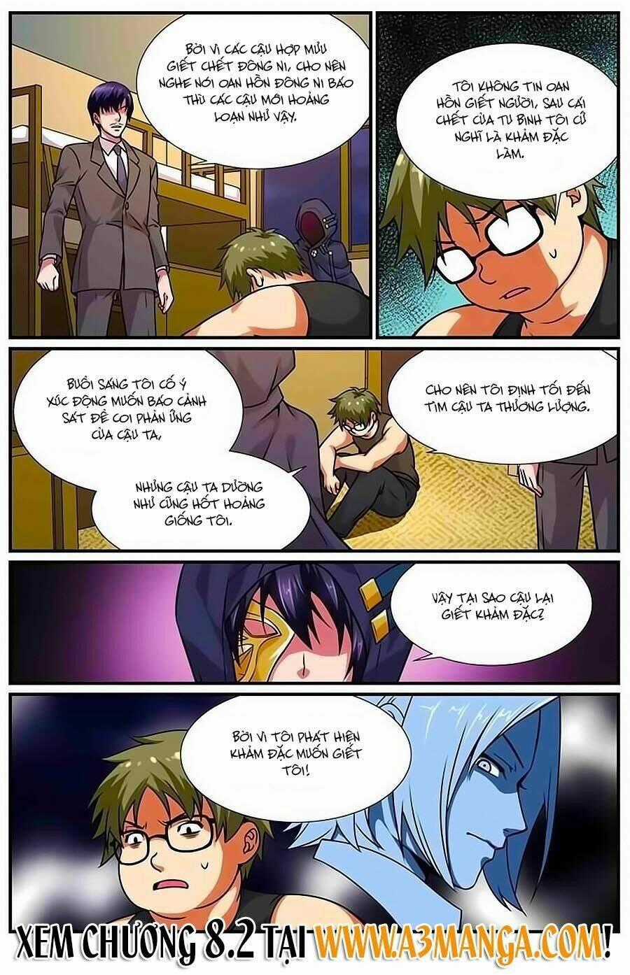 Thần Thám Thiếu Nữ M Chapter 8.1 trang 9