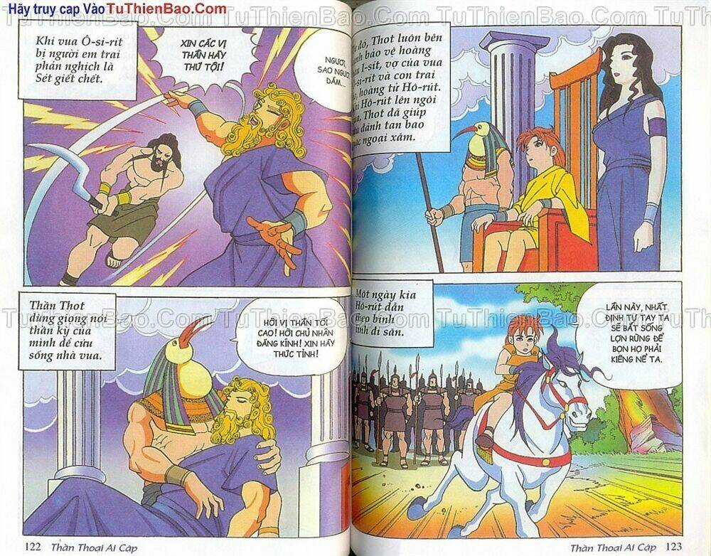 Thần Thoại Ai Cập Chapter 1 trang 62