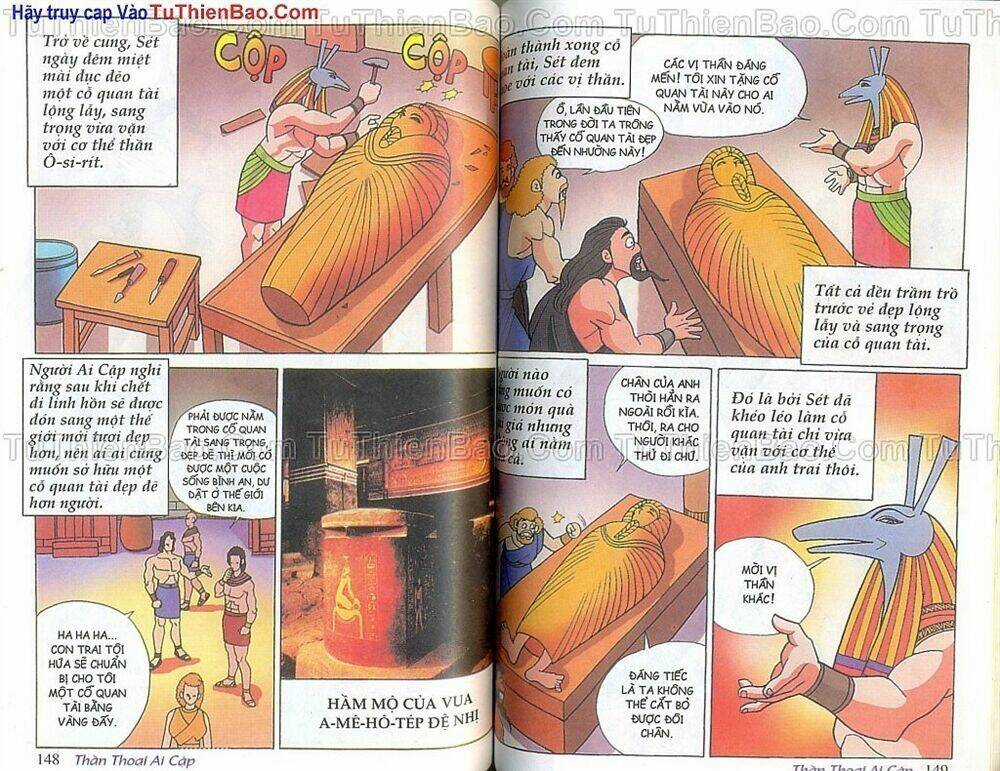 Thần Thoại Ai Cập Chapter 1 trang 75