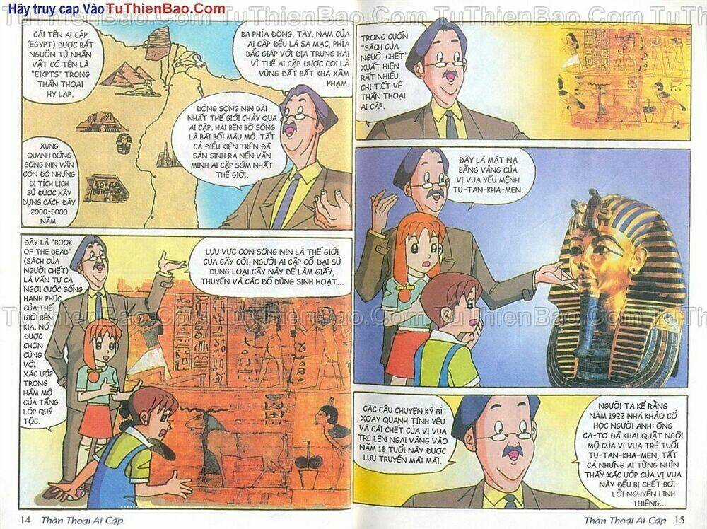 Thần Thoại Ai Cập Chapter 1 trang 8