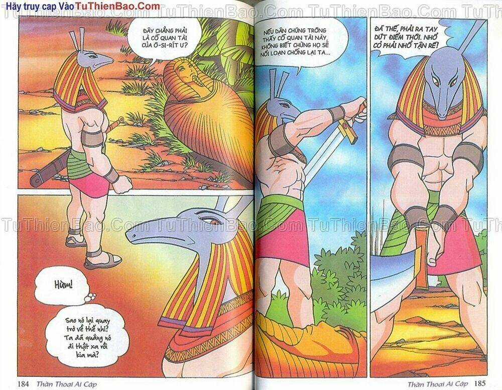 Thần Thoại Ai Cập Chapter 1 trang 93