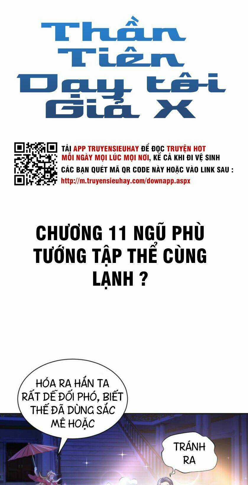 Thần Tiên Dạy Tôi Giả X Chapter 11 trang 3