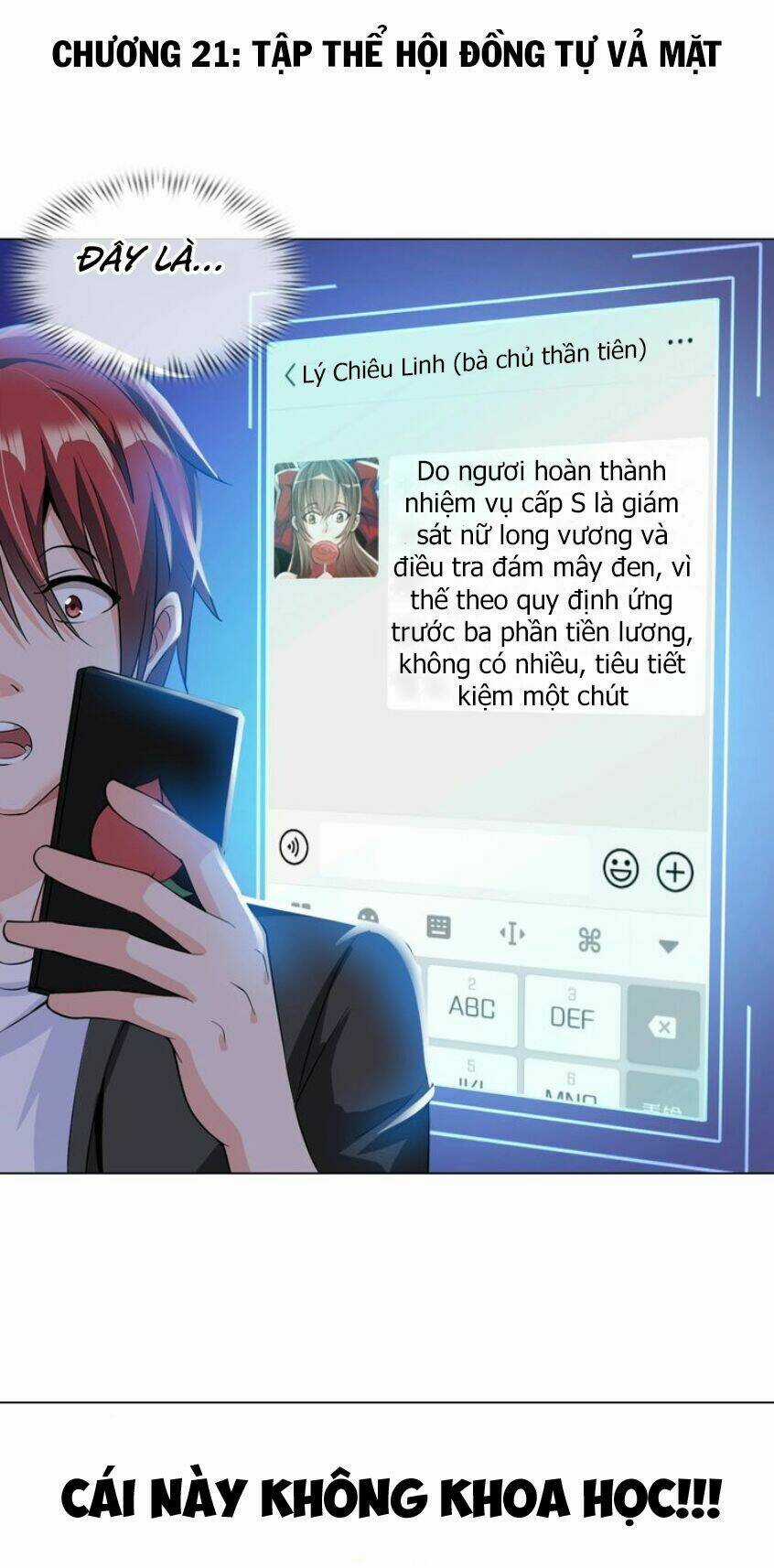 Thần Tiên Dạy Tôi Giả X Chapter 21 trang 3