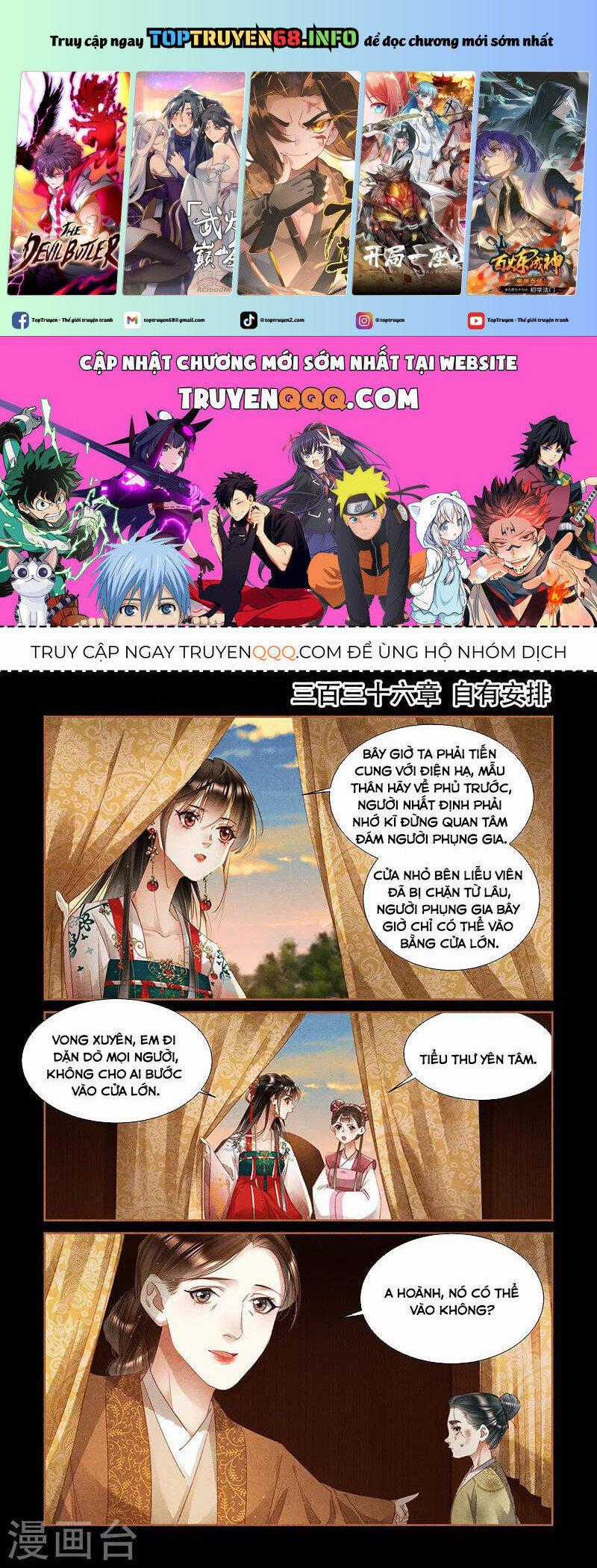 Thần Y Đích Nữ Chapter 336 trang 0