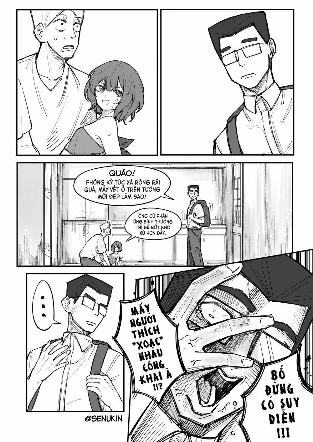 Thằng Bạn Cùng Phòng Của Tôi Chắc Cũng Xinh? Chapter 4 trang 5