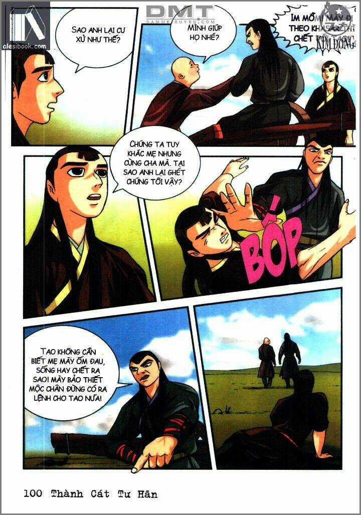 Thành Cát Tư Hãn Chapter 12 trang 11