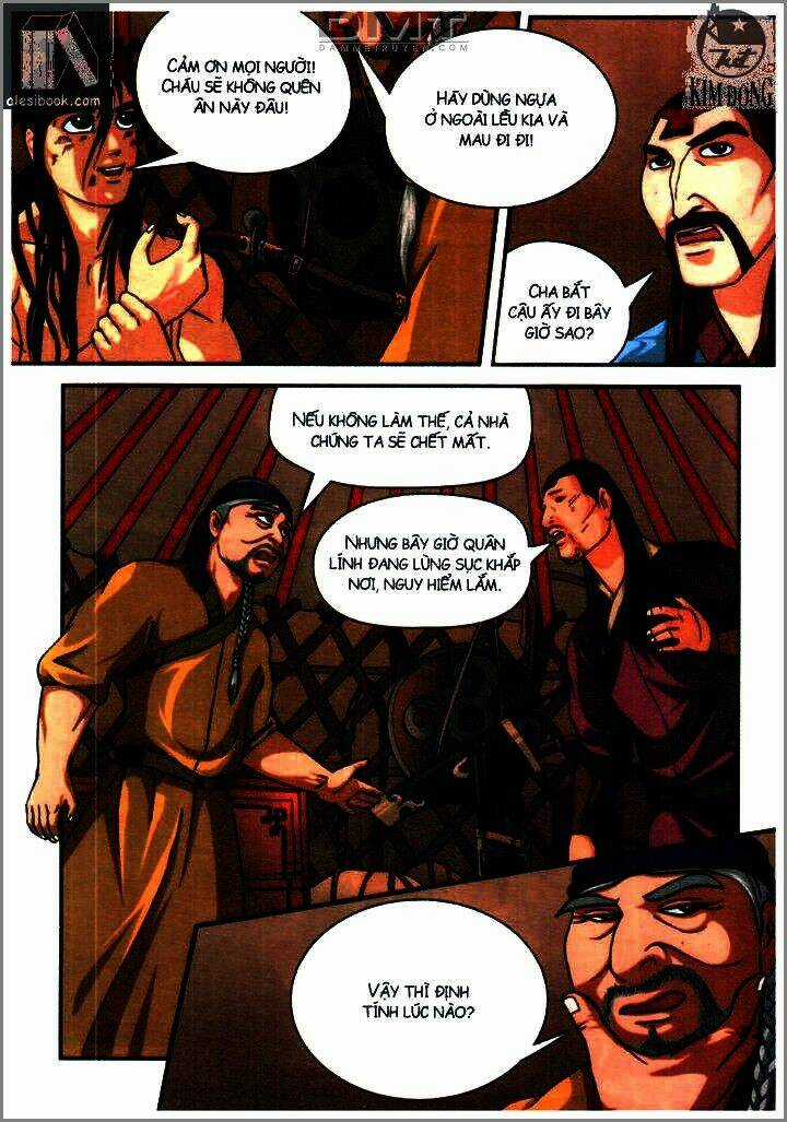 Thành Cát Tư Hãn Chapter 14 trang 14