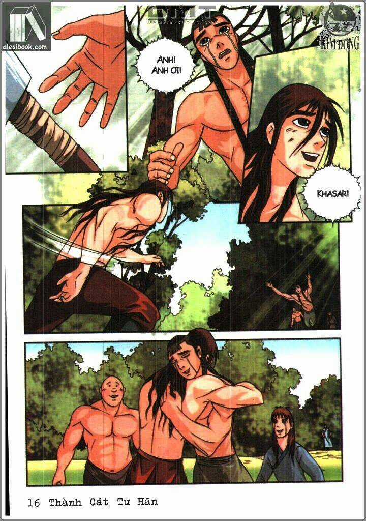 Thành Cát Tư Hãn Chapter 15 trang 13
