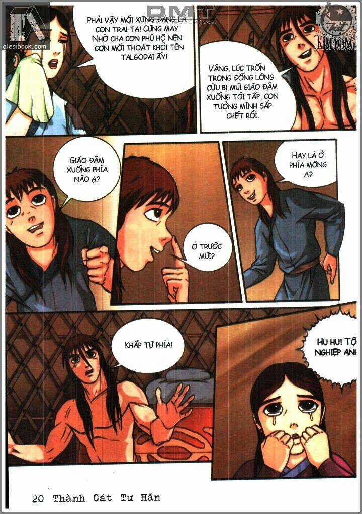 Thành Cát Tư Hãn Chapter 15 trang 17