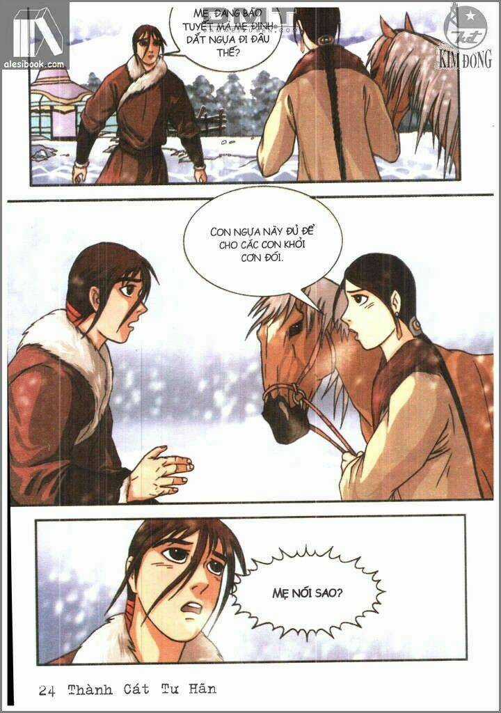 Thành Cát Tư Hãn Chapter 15 trang 21