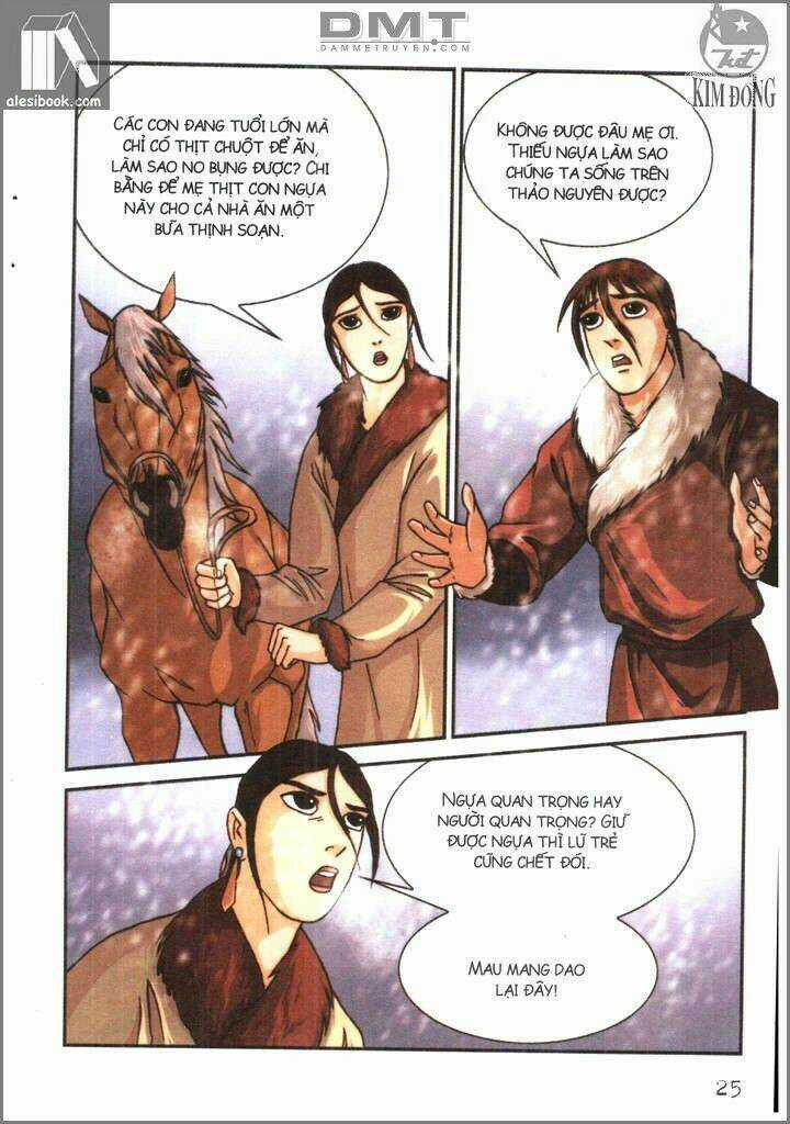 Thành Cát Tư Hãn Chapter 15 trang 22