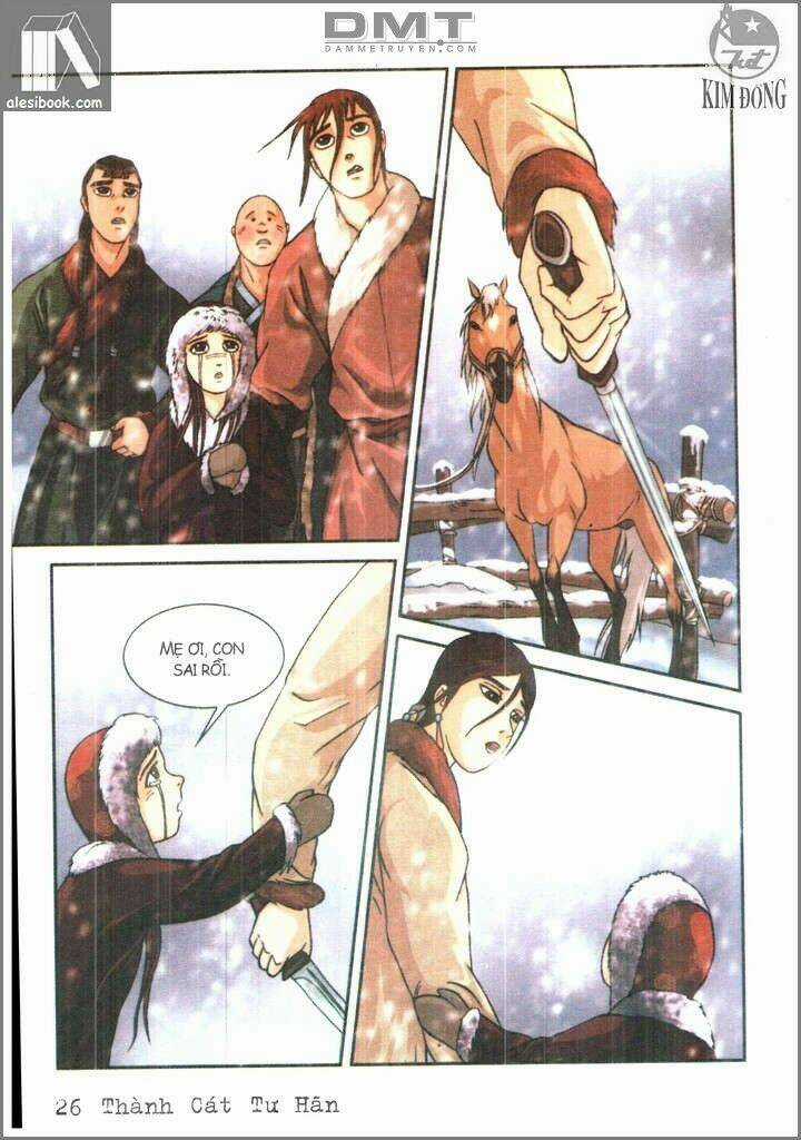 Thành Cát Tư Hãn Chapter 15 trang 23