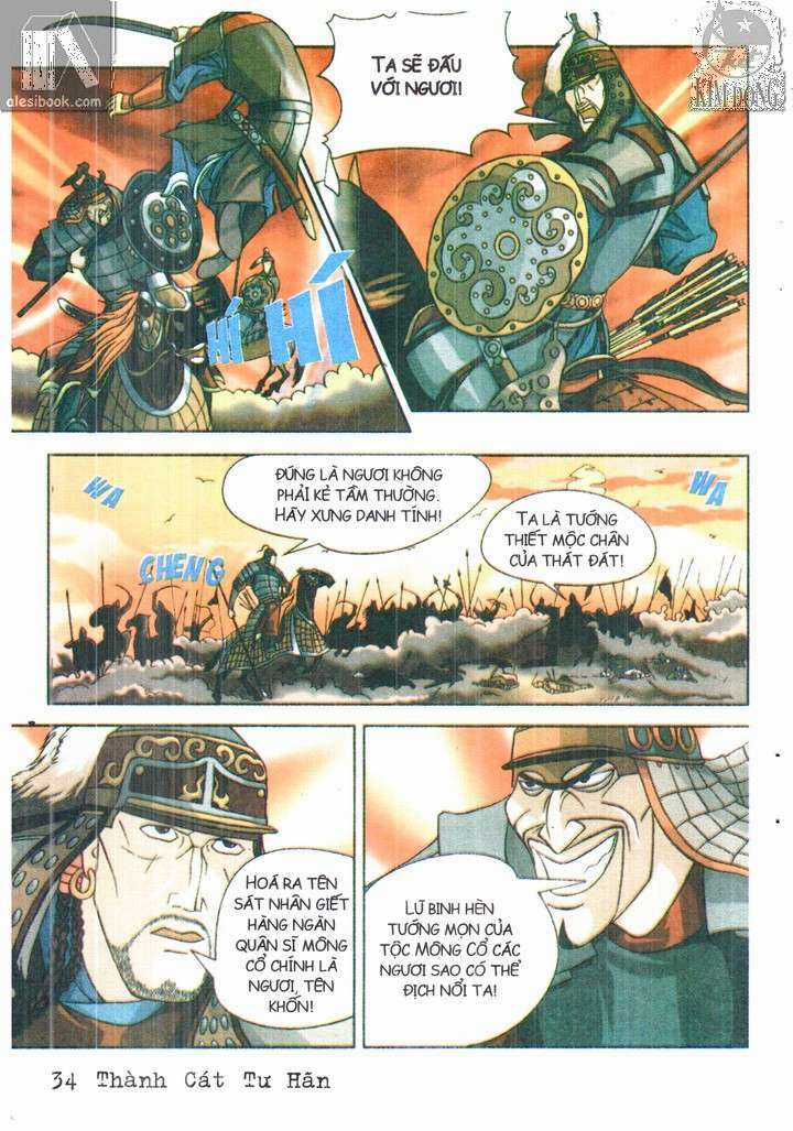 Thành Cát Tư Hãn Chapter 2 trang 7